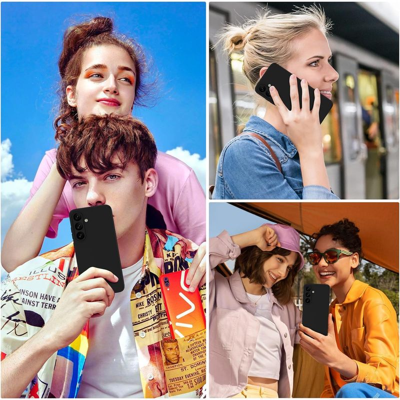 Laptop, Telefoane si Tablete - Telefoane mobile si accesorii - Accesorii Telefoane - Huse telefoane - Husa Soft Touch, slim, ALC Mobile, anti soc, compatibila cu Samsung Galaxy S24, Negru Tpu - Infinity.ro