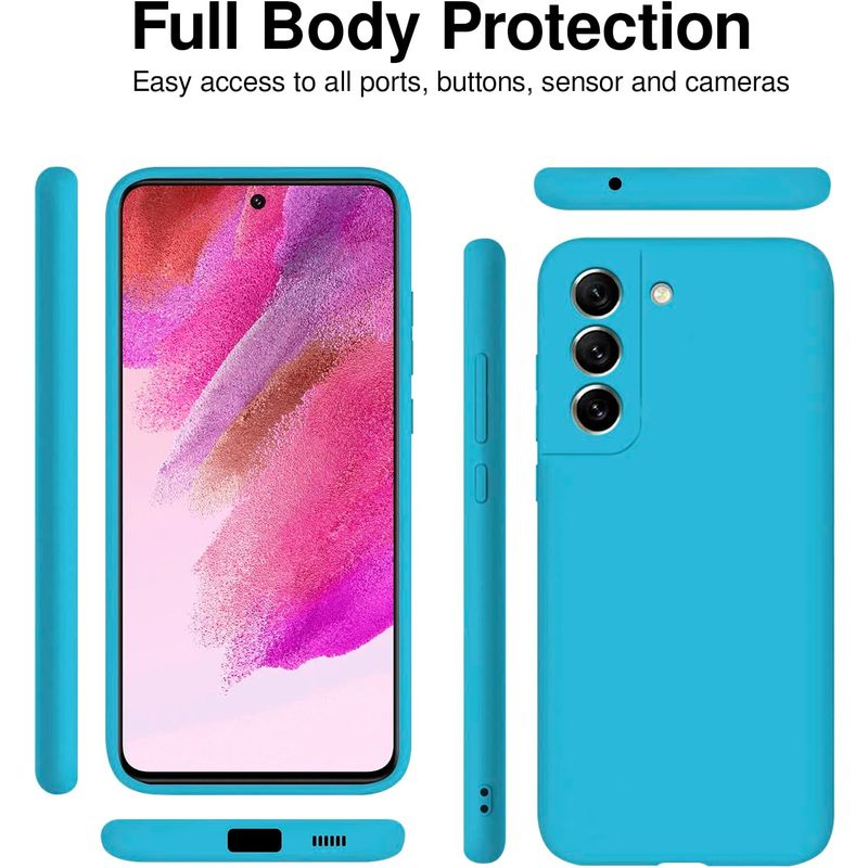 Laptop, Telefoane si Tablete - Telefoane mobile si accesorii - Accesorii Telefoane - Huse telefoane - Husa Soft Touch, slim, ALC Mobile, anti soc, compatibila cu Samsung Galaxy S21 Plus, Albastru Tpu - Infinity.ro