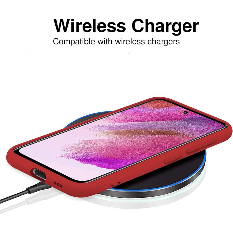 Laptop, Telefoane si Tablete - Telefoane mobile si accesorii - Accesorii Telefoane - Huse telefoane - Husa Soft Touch, slim, ALC Mobile, anti soc, compatibila cu Samsung Galaxy S21 Fe, Rosu Tpu - Infinity.ro