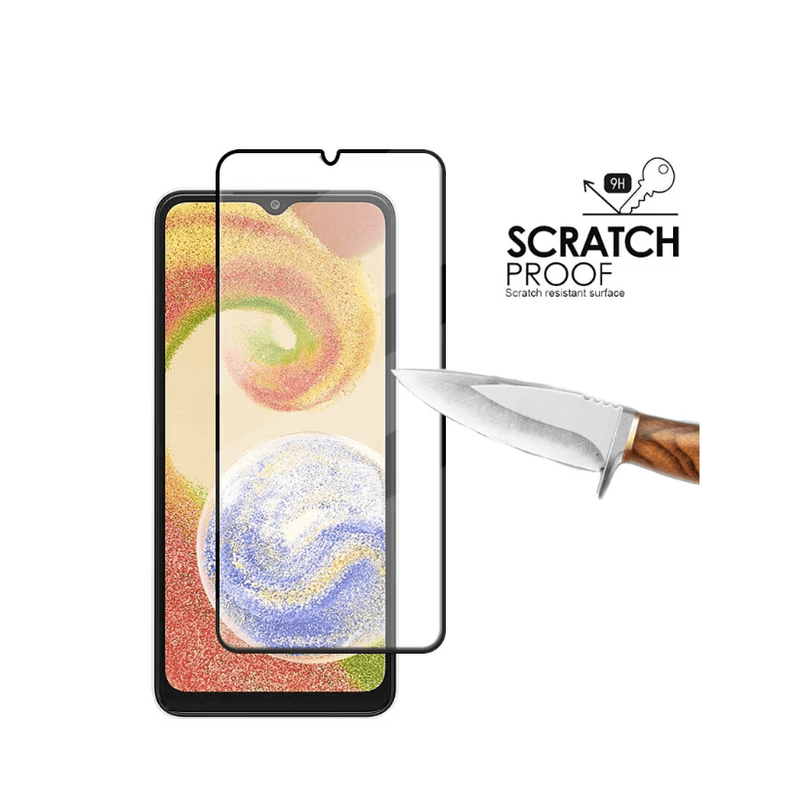 Laptop, Telefoane si Tablete - Telefoane mobile si accesorii - Accesorii Telefoane - Folii protectie telefoane - Folie sticla compatibila cu Samsung Galaxy A05s - Contur negru ALC - Infinity.ro