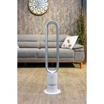 Electronice si Electrocasnice - Climatizare si sisteme de incalzire - Aparate racire aer - Ventilatoare - Ventilator turn fara palete Zilan ZLN2426, 10 trepte viteza, Telecomanda inclusa, Timer, Silentios, Putere 22W - Infinity.ro