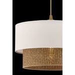 Casa si Gradina - Corpuri si surse de iluminat - Lustre si pendule - Candelabru, Opviq, metal, bej alb, 30x30x65 cm - Infinity.ro