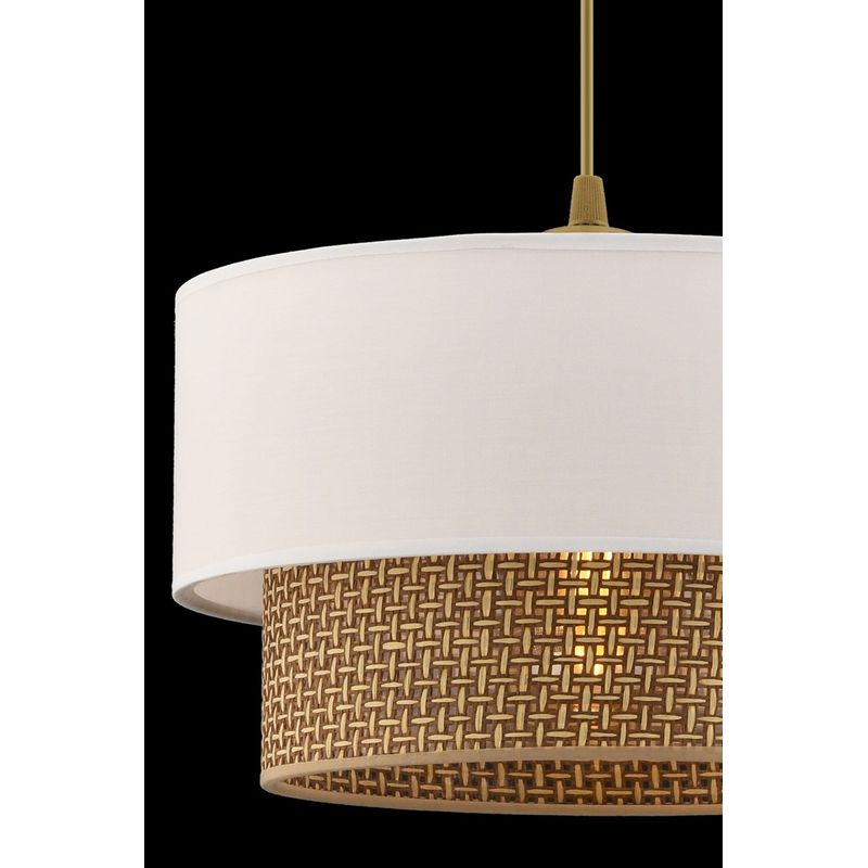 Casa si Gradina - Corpuri si surse de iluminat - Lustre si pendule - Candelabru, Opviq, metal, bej alb, 30x30x65 cm - Infinity.ro