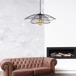 Casa si Gradina - Corpuri si surse de iluminat - Lustre si pendule - Lustra, Opviq, metal, negru, 50x111 cm - Infinity.ro