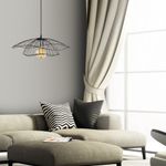 Casa si Gradina - Corpuri si surse de iluminat - Lustre si pendule - Lustra, Opviq, metal, negru, 50x111 cm - Infinity.ro