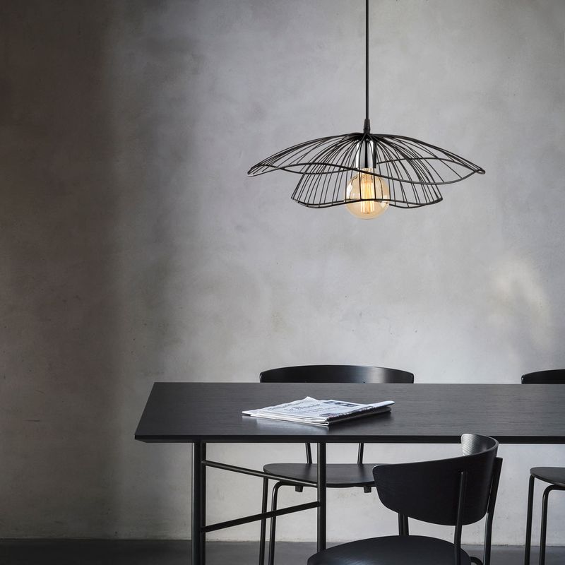 Casa si Gradina - Corpuri si surse de iluminat - Lustre si pendule - Lustra, Opviq, metal, negru, 50x111 cm - Infinity.ro