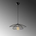 Casa si Gradina - Corpuri si surse de iluminat - Lustre si pendule - Lustra, Opviq, metal, negru, 50x111 cm - Infinity.ro