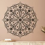 Casa si Gradina - Decoratiuni - DIY - Sabloane decorative pereti - Sablon Perete 25cm KHUPARI MANDALA 0.7mm model MXSP7610 marime 25cm X 25cm, 50cm X 50cm - Infinity.ro