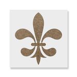 Casa si Gradina - Decoratiuni - DIY - Sabloane decorative pereti - Sablon Perete vopsire, tencuiala 0.7mm Floare de Crin model MXSP7447, 100 x 100 mm - Infinity.ro