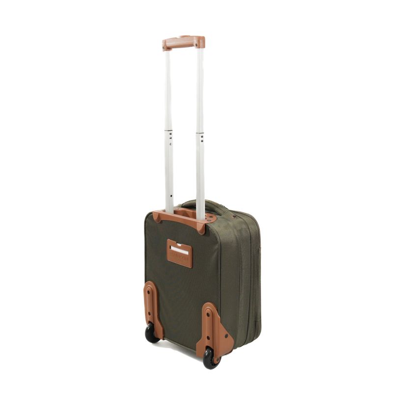Sport si Outdoor - Articole de voiaj - Trolere - Troler Atena Textil Verde 40X30x20 cm - Infinity.ro