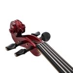 TV, Audio-Video si Foto - Instrumente muzicale - Instrumente clasice - Vioara electrica silentioasa 4/4, Lemn Masiv Visiniu - Infinity.ro