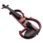 TV, Audio-Video si Foto - Instrumente muzicale - Instrumente clasice - Vioara electrica silentioasa 4/4, Lemn Masiv Visiniu - Infinity.ro
