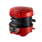 Electronice si Electrocasnice - Electrocasnice bucatarie - Preparare paine - Sandwich-maker - Aparat de Burgeri, 600W, placi antiaderente, incalzire uniforma,180° - Infinity.ro