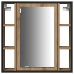 Casa si Gradina - Mobilier - Seturi de mobilier - Seturi baie - Set toaleta 3 piese  din lemn de stejar facut manual - Infinity.ro