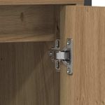 Casa si Gradina - Mobilier - Seturi de mobilier - Seturi baie - Set de mobila pentru baie in 4 piese, facut din lemn de stejar artizanal si lemn prelucrat - Infinity.ro
