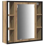 Casa si Gradina - Mobilier - Seturi de mobilier - Seturi baie - Set baie 4 piese din stejar artisan - Infinity.ro
