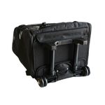 Petshop - Accesorii petshop - Culcusuri si custi - Genti si articole transport - Carucior / Troler cu rucsac transport animale mici, 35x32 cm, max. 105 cm, cu roti si maner extensibil, negru - Infinity.ro