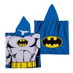 Jucarii, Copii si Bebe - Igiena si ingrijire - Baia bebelusului - Prosoape si halate de baie copii - Prosop de plaja, Poncho, pentru copii, model Batman, 55x55 cm, Arditex - Infinity.ro