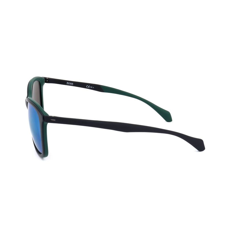 Fashion, accesorii si bijuterii - Barbati - Accesorii barbati - Ochelari de soare barbati - Hugo Boss ochelari de soare BOSS 1140/F/S-SE8-56 Men,Square cu lentile normale albastru/verde - Infinity.ro