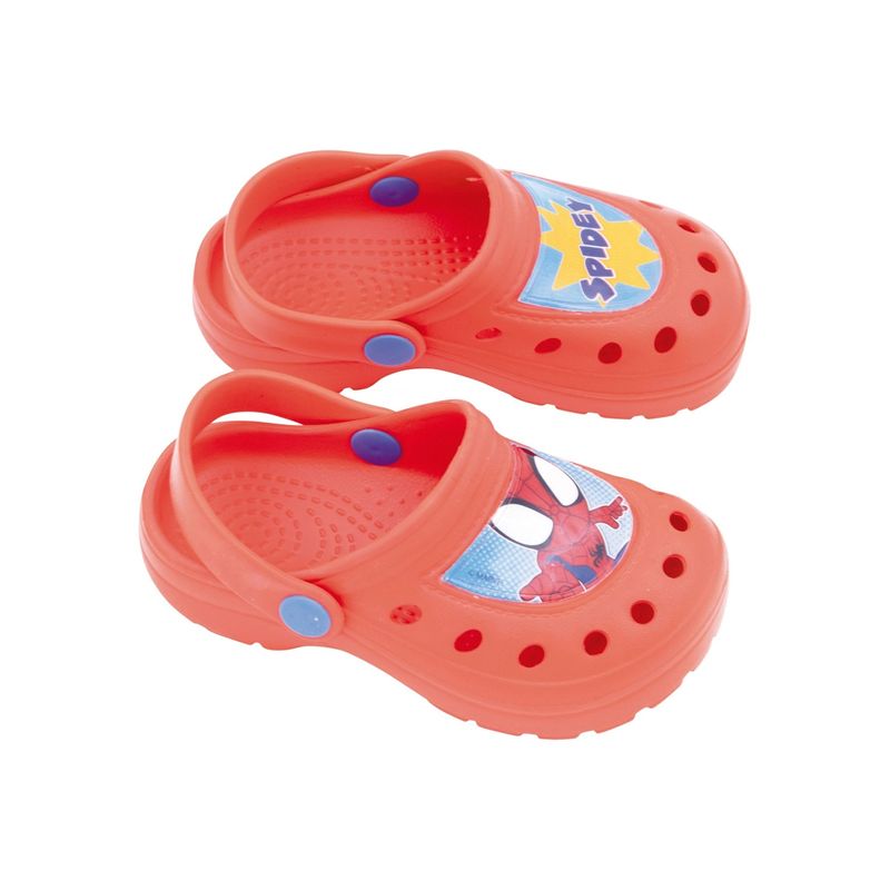 Fashion, accesorii si bijuterii - Copii - Incaltaminte copii - Slapi si papuci copii - Saboti pentru copii, model Spiderman, Arditex, 24-25 EU - Infinity.ro