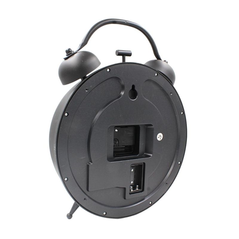 Casa si Gradina - Decoratiuni - Ceasuri - Ceas decorativ stil vintage – mecanism vizibil, cifre romane aurii, design cu roti dintate - Infinity.ro