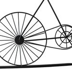 Casa si Gradina - Decoratiuni - Ceasuri - Ceas de perete decorativ cu design bicicleta – metal si MDF, 60x32 cm - Infinity.ro