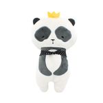 Jucarii, Copii si Bebe - Carucioare si articole de transport - Accesorii transport copii - Perna pentru centura de siguranta copii, model Panda, Giftdesign, 48x28 cm, microfibra + bumbac PP - Infinity.ro