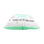 Casa si Gradina - Textile si covoare - Perne si pilote - Perne decorative - Perna decorativa Nekupto - "What a Wonderful Day", 30x30 cm, bumbac - Infinity.ro