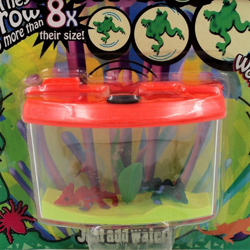 Jucarii, Copii si Bebe - Jucarii si jocuri - Jucarii & jocuri educative - Jocuri si jucarii educative - Mini acvariu rosu Magic Vivarium soparle - Infinity.ro