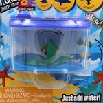 Jucarii, Copii si Bebe - Jucarii si jocuri - Jucarii & jocuri educative - Jocuri si jucarii educative - Mini acvariu Magic Aquarium broscute testoase - Rosu - Infinity.ro