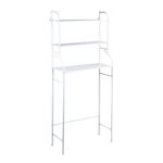 Casa si Gradina - Mobilier - Biblioteci si rafturi - Rafturi - Raft de depozitare metalic, 3 polite, pentru masina de spalat, Storage Solutions, 65x38x185 cm - Infinity.ro