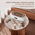 Ingrijire personala si Cosmetice - Sanatate si wellness - Aparate medicale - Dispozitive si accesorii medicale uz casnic - Aparat de Curatare Bijuterii cu Ultrasunete LUDORA®, Inox, 45kHz, 4 Moduri de Curatare, Sterilizare si Dezinfectare - Infinity.ro