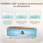 Ingrijire personala si Cosmetice - Sanatate si wellness - Aparate medicale - Dispozitive si accesorii medicale uz casnic - Aparat de Curatare Bijuterii cu Ultrasunete LUDORA®, Inox, 45kHz, 4 Moduri de Curatare, Sterilizare si Dezinfectare - Infinity.ro
