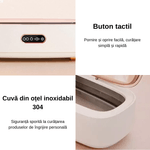 Ingrijire personala si Cosmetice - Sanatate si wellness - Aparate medicale - Dispozitive si accesorii medicale uz casnic - Aparat de Curatare Bijuterii cu Ultrasunete LUDORA®, Inox, 45kHz, 4 Moduri de Curatare, Sterilizare si Dezinfectare - Infinity.ro