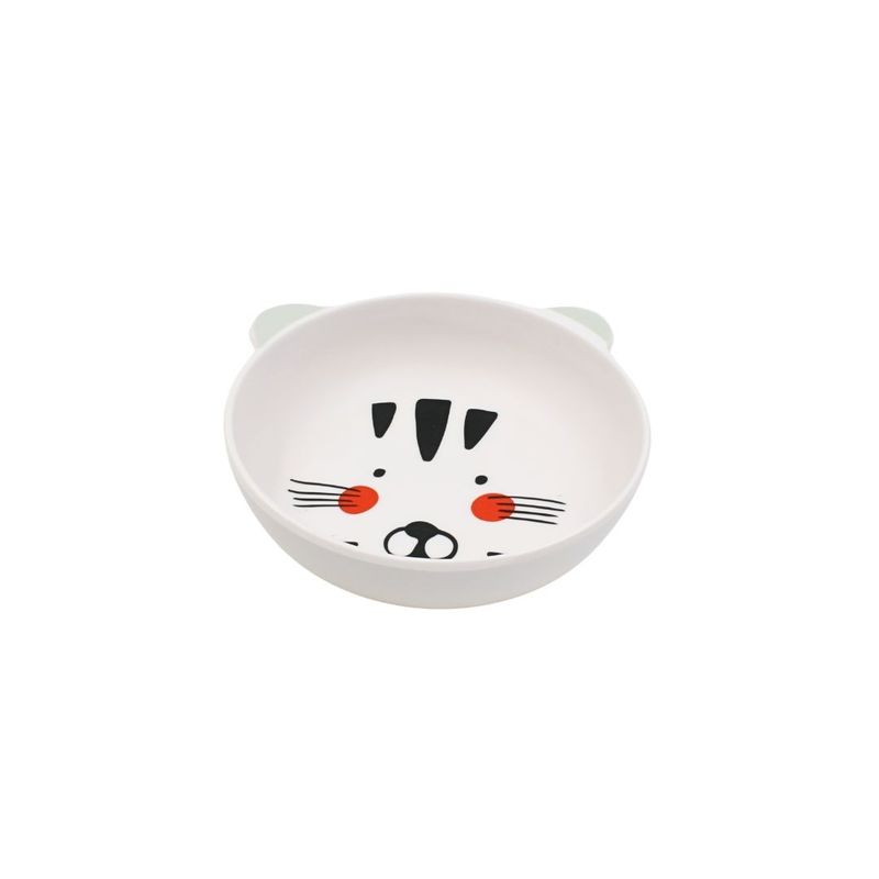 Jucarii, Copii si Bebe - Hrana si alaptare - Biberoane, suzete si accesorii hranire - Articole hranire bebelusi - Bol pentru copii Excellent Houseware, 100% melamina, diametru 15 cm, finisaj mat, pisicuta - Infinity.ro