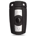 Auto si Moto - Electronice auto - Sisteme de inchidere centralizata - Cheie auto completa programabila Techstar, compatibila BMW seria 1/3/5/7/X5/X6 CAS3, 433MHz, 3 butoane, chip PCF7953 - Infinity.ro