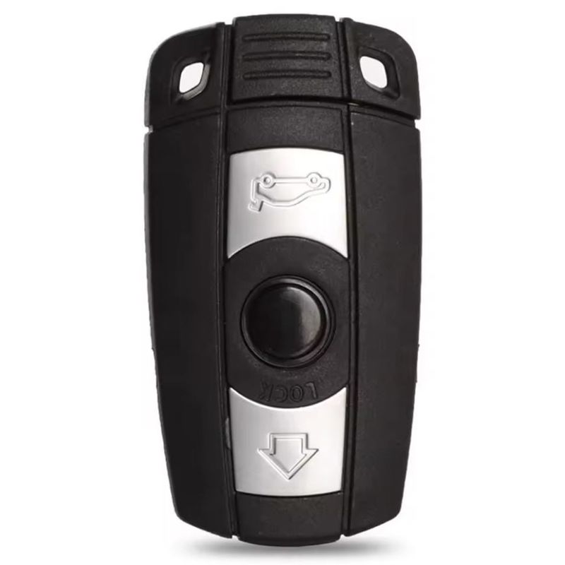 Auto si Moto - Electronice auto - Sisteme de inchidere centralizata - Cheie auto completa programabila Techstar, compatibila BMW seria 1/3/5/7/X5/X6 CAS3, 433MHz, 3 butoane, chip PCF7953 - Infinity.ro