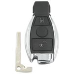 Auto si Moto - Electronice auto - Accesorii electronice auto - Carcasa cheie auto Techstar compatibila Mercedes Benz, 2 butoane, model dupa 2000, suport NEC si BGA - Infinity.ro