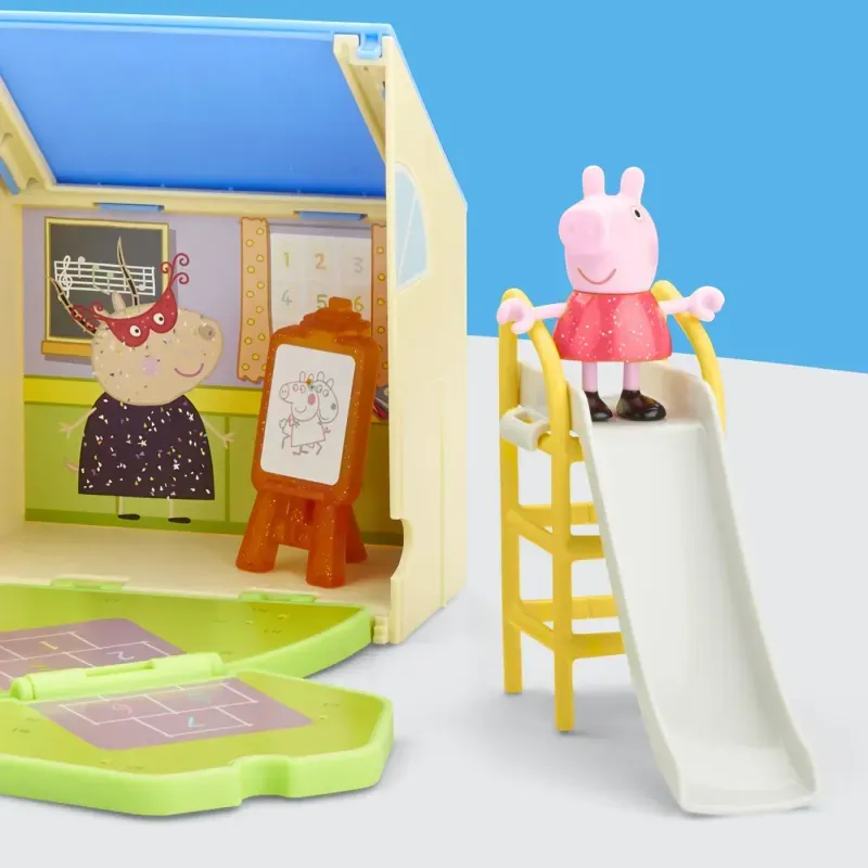 Jucarii, Copii si Bebe - Jucarii si jocuri - Figurine - Peppa Pig Locul De Joaca Apasa Si Deschide Al Lui Peppa - Infinity.ro