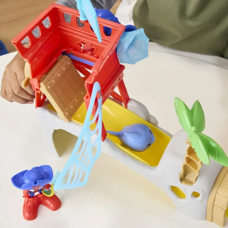 Jucarii, Copii si Bebe - Jucarii si jocuri - Figurine - Spidey Si Prietenii Lui Uimitori Marvel Water Webs Insula Lui Spidey - Infinity.ro