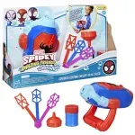 Jucarii, Copii si Bebe - Jucarii si jocuri - Figurine - Spidey Si Prietenii Lui Uimitori Marvel Water Webs Lansator Bule De Sapun - Infinity.ro