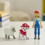 Jucarii, Copii si Bebe - Jucarii si jocuri - Figurine - Patrula Catelusilor Set 3 Figurine Marshall Si Fermierul Al - Infinity.ro