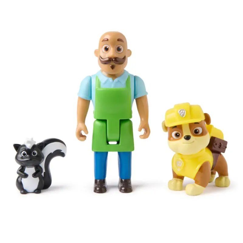 Jucarii, Copii si Bebe - Jucarii si jocuri - Figurine - Patrula Catelusilor Set 3 Figurine Rubble Si Mr Porter - Infinity.ro