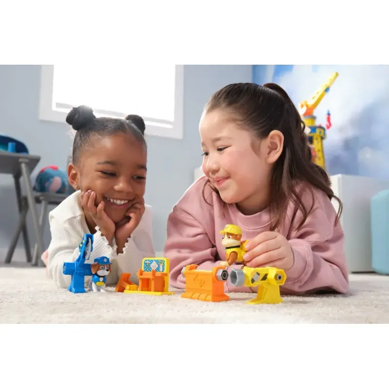 Jucarii, Copii si Bebe - Jucarii si jocuri - Figurine - Patrula Catelusilor Rubble Si Echipa Cu Unelte De Putere In Misiune - Infinity.ro