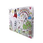 Jucarii, Copii si Bebe - Jucarii si jocuri - Jucarii de exterior - Casute si corturi copii - Casuta de Colorat din Carton pentru Copii – Doodle House | 3+ ani - Infinity.ro