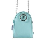 Fashion, accesorii si bijuterii - Copii - Accesorii copii - Genti si rucsacuri copii - Geanta micro, crossbody, Lilo & Stitch, design surf, lant metalic, 12x10x4 cm, brand Difuzed - Infinity.ro