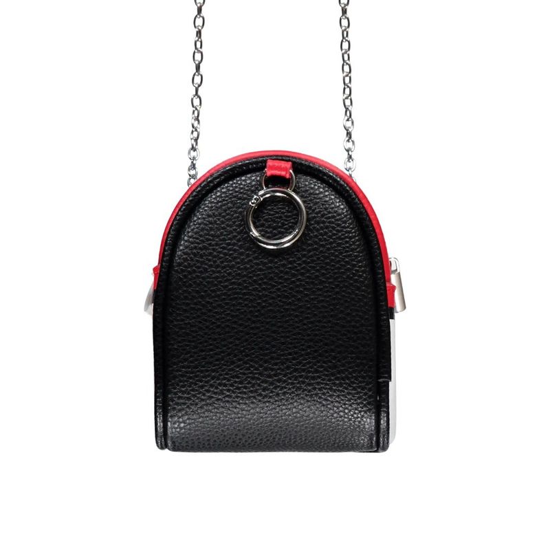 Fashion, accesorii si bijuterii - Copii - Accesorii copii - Genti si rucsacuri copii - Geanta micro, crossbody, Pokeball, design iconic, lant metalic, 12x10x6 cm, brand Difuzed - Infinity.ro