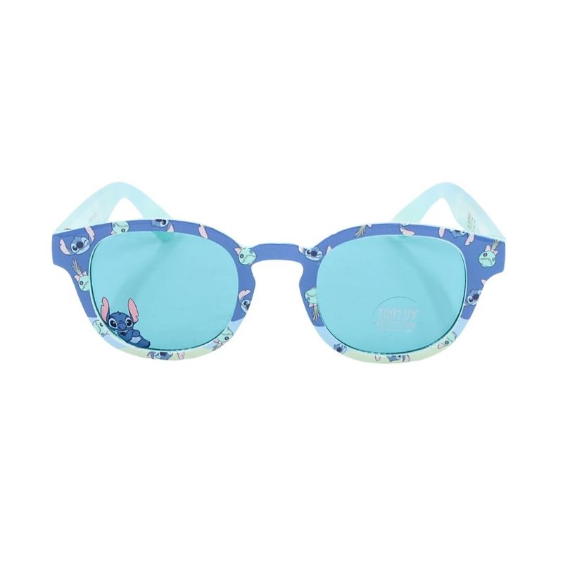 Fashion, accesorii si bijuterii - Copii - Accesorii copii - Ochelari de soare copii - Ochelari de Soare Copii Disney Stitch – Model Albastru Pastel, Protectie 100% UV, Design Tropical - Infinity.ro