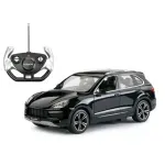Jucarii, Copii si Bebe - Jucarii si jocuri - Vehicule si jucarii cu telecomanda - Masinute - Masina Cu Telecomanda Porsche Cayenne Turbo Negru Cu Scara 1 La 14 - Infinity.ro