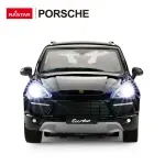 Jucarii, Copii si Bebe - Jucarii si jocuri - Vehicule si jucarii cu telecomanda - Masinute - Masina Cu Telecomanda Porsche Cayenne Turbo Negru Cu Scara 1 La 14 - Infinity.ro